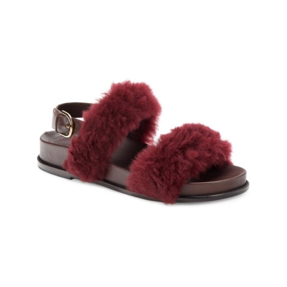 ALEXANDRE BIRMAN Shearling Sandals